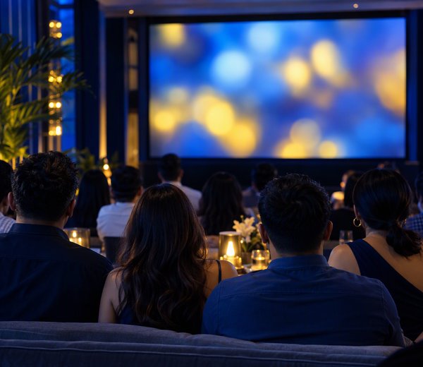Crowd at a live event